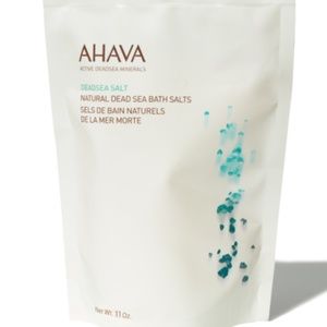 NEW AHAVA Dead Sea Bath Salts 11 Oz Full Size Soothe Skin Muscles Rejuvenate NIB